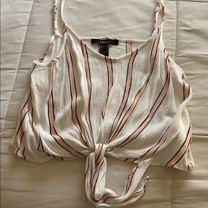 Stripe crop top